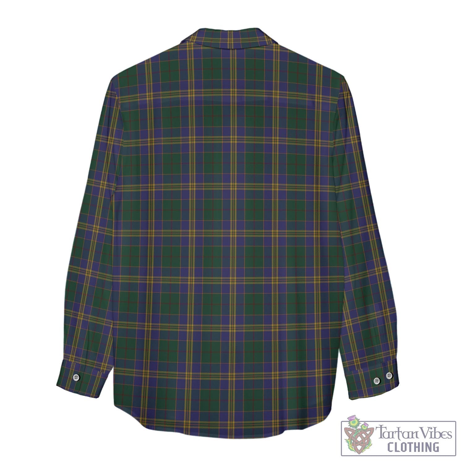 Kilkenny County Ireland Tartan Women's Casual Shirt - Tartan Vibes Clothing