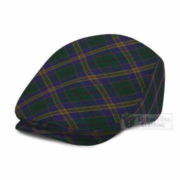 Kilkenny County Ireland Tartan Flat Cap, Jeff Cap Cross Style