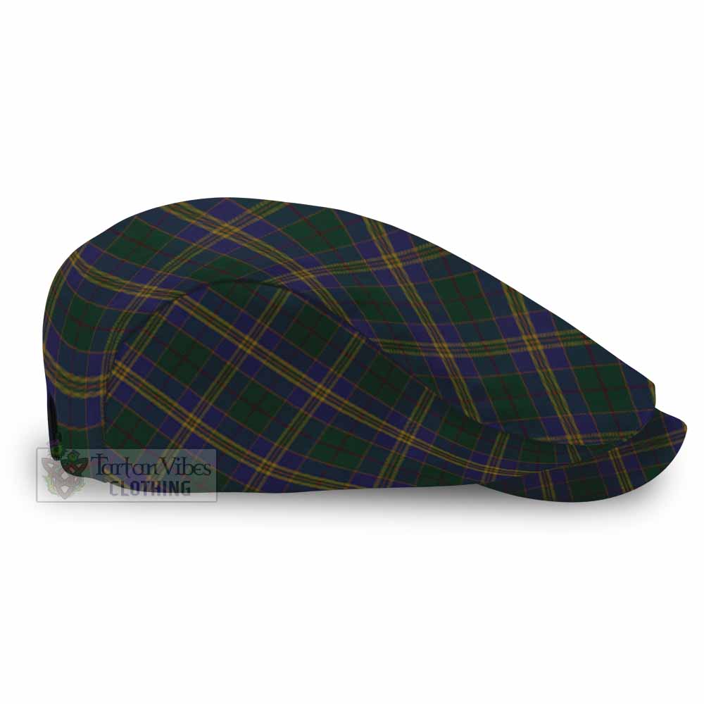 Kilkenny County Ireland Tartan  Jeff Hat Cross Style - Tartan Vibes Clothing