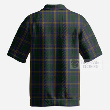 Kilkenny County Ireland Tartan Men’s Polo Sweater Top
