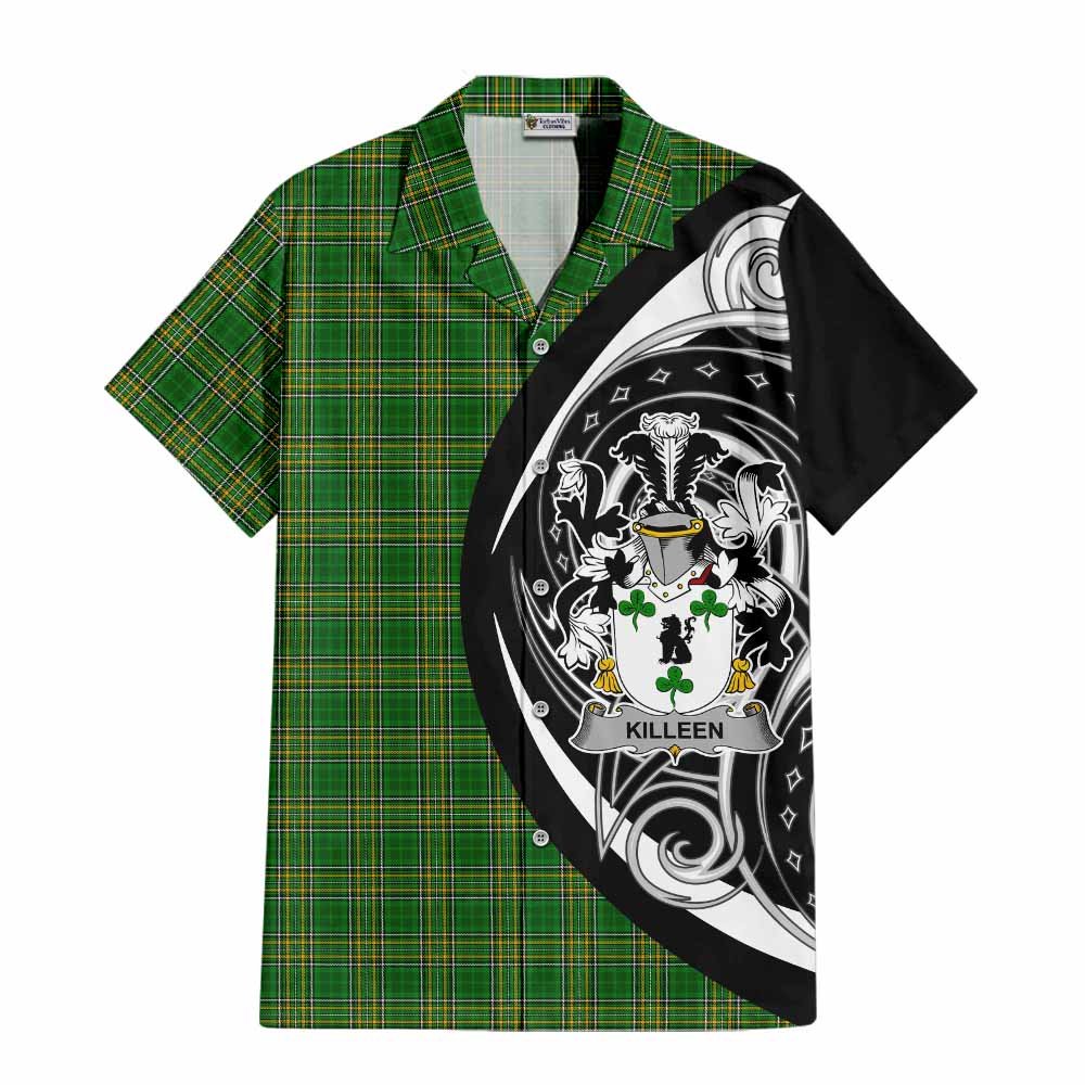 Killeen Irish Clan Hawaiian Shirt Celtic Circle Style Kid - Tartan Vibes Clothing
