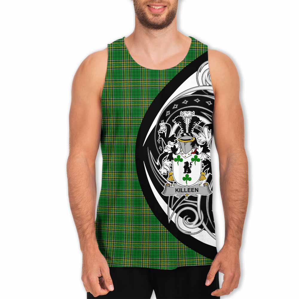 Killeen Irish Clan Men's Tank Top Celtic Circle Style Men - Tartan Vibes Clothing