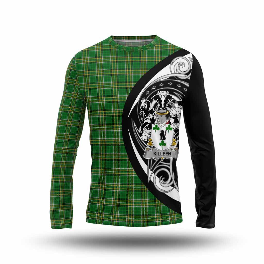 Killeen Irish Clan Long Sleeve T-Shirt Celtic Circle Style Unisex - Tartan Vibes Clothing