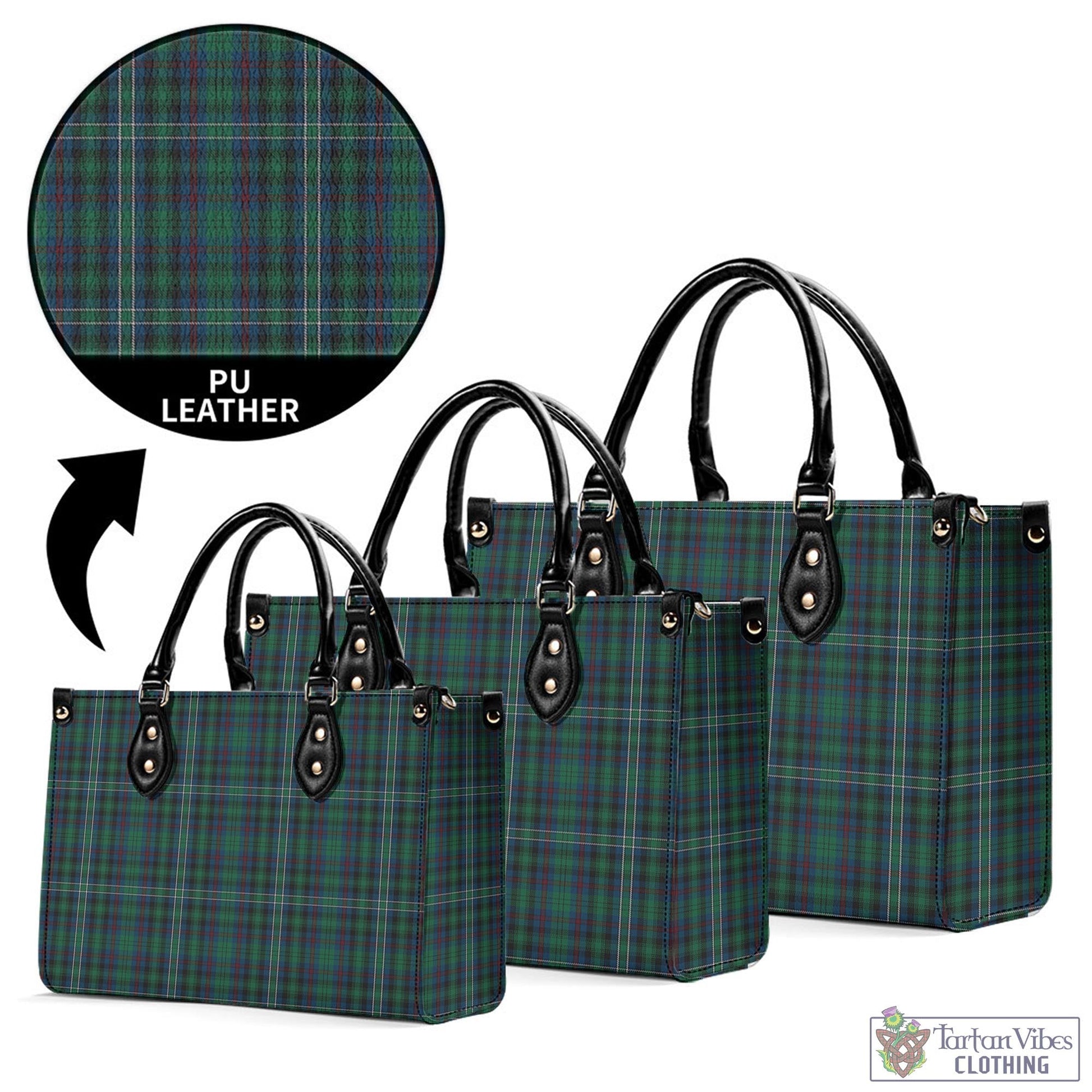 Killen Tartan Luxury Leather Handbags - Tartan Vibes Clothing
