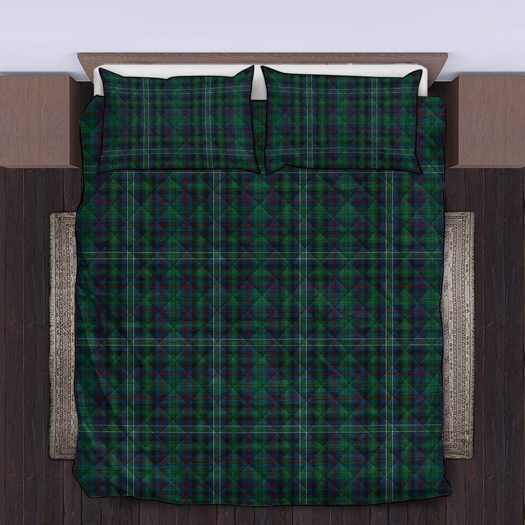 Killen Tartan Quilt Bed Set King - Tartan Vibes Clothing