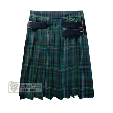 Killen Tartan Men's Pleated Skirt - Fashion Casual Retro Scottish Kilt Style