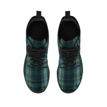 Killen Tartan Leather Boots