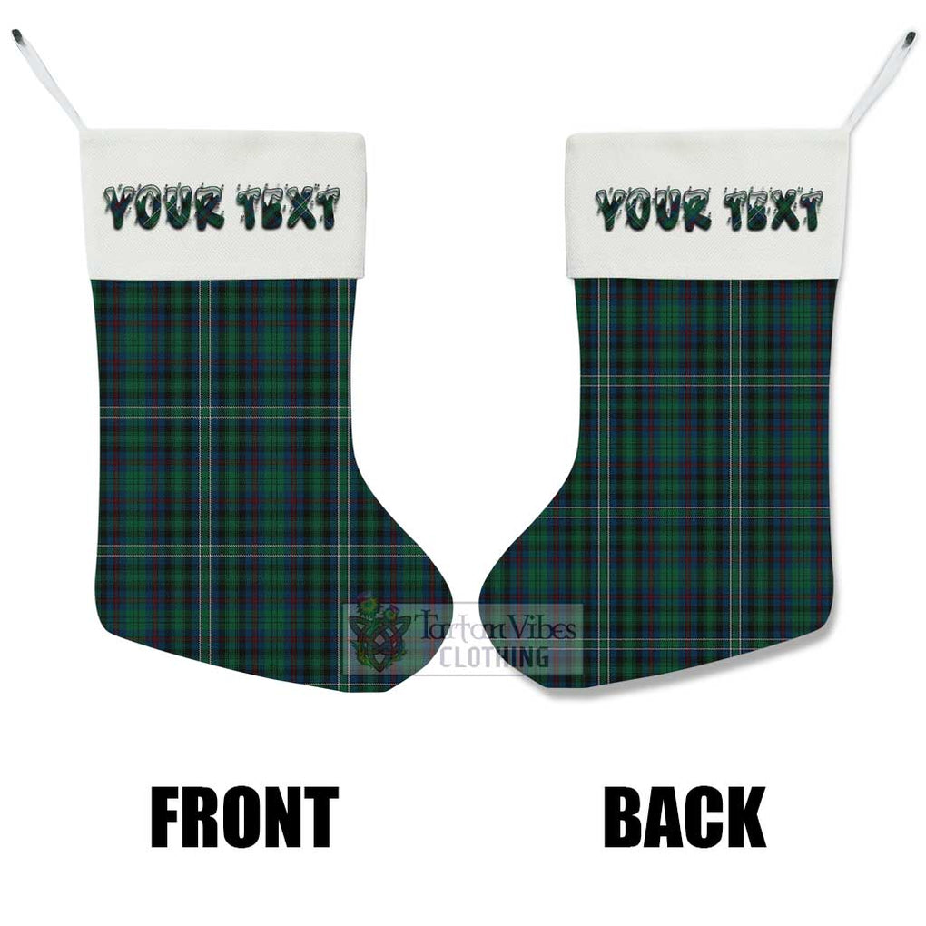 Tartan Vibes Clothing Killen Tartan Christmas Stocking with Personalized Text