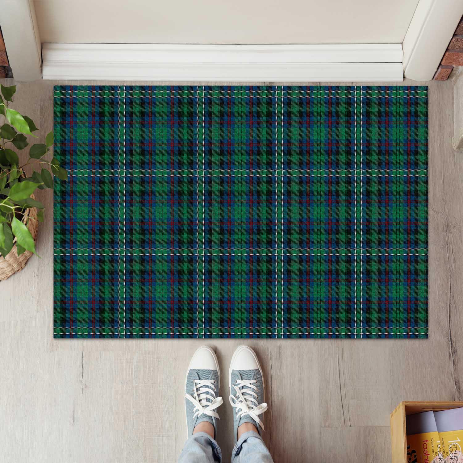 Killen Tartan Rubber Doormat - Tartan Vibes Clothing