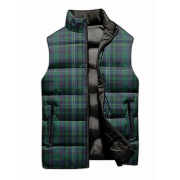 Killen Tartan Sleeveless Puffer Jacket Unisex M - Tartan Vibes Clothing