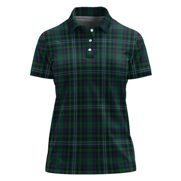 Killen Tartan Polo Shirt For Women