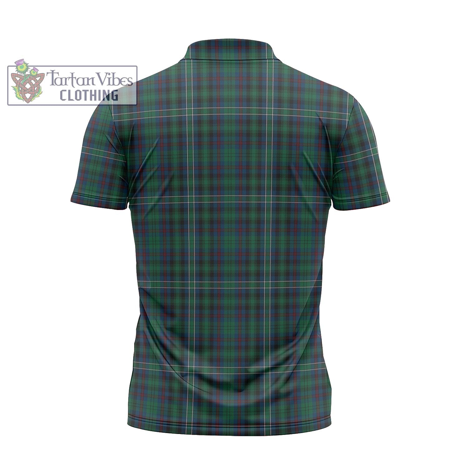 Tartan Vibes Clothing Killen Tartan Zipper Polo Shirt