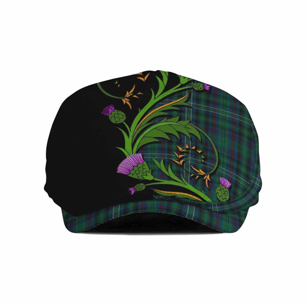 Killen Tartan Flat Cap, Jeff Cap Scottish Thistle Pride Heritage Art Flat Cap - Tartan Vibes Clothing