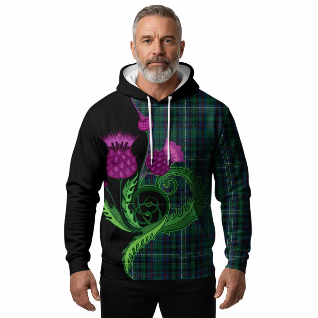 Killen Tartan Hoodie Traditional Scottish Thistle