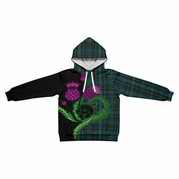 Killen Tartan Kid Hoodie Traditional Scottish Thistle