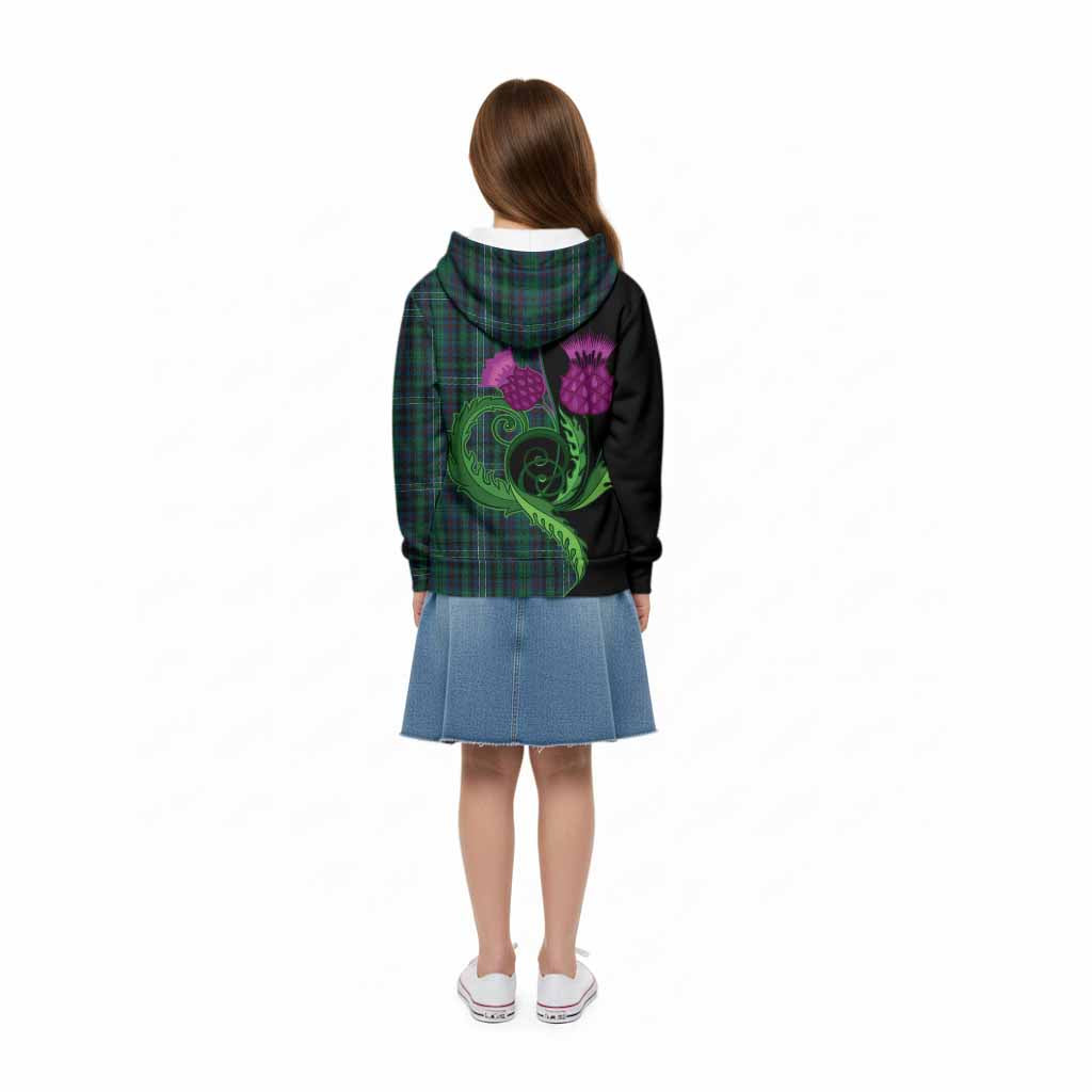 Killen Tartan Kid Hoodie Traditional Scottish Thistle