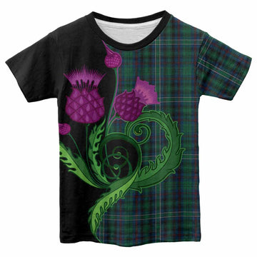 Killen Tartan Kid T-shirt Traditional Scottish Thistle