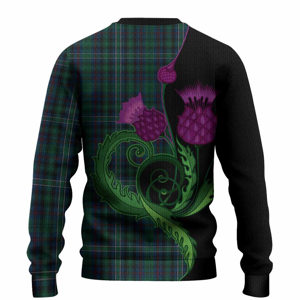 Killen Tartan Knitted Sweater Traditional Scottish Thistle
