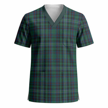 Killen Tartan Scrub Top - Tartan Vibes Clothing