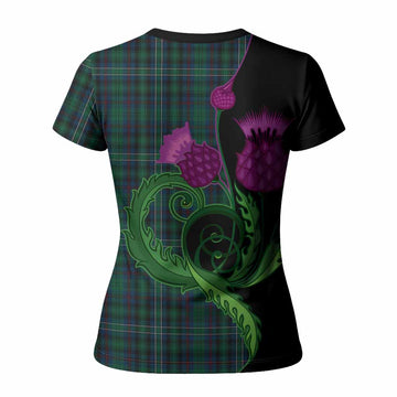 Killen Tartan Women T shirt Traditional Scottish Thistle