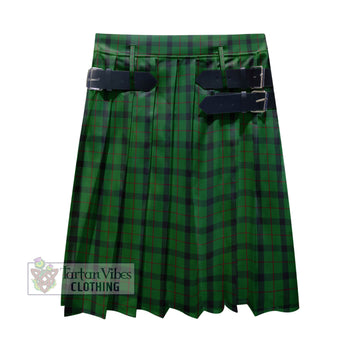 Kincaid Tartan Men's Pleated Skirt - Fashion Casual Retro Scottish Kilt Style