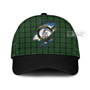 Kincaid Tartan Classic Cap with Family Crest In Me Style