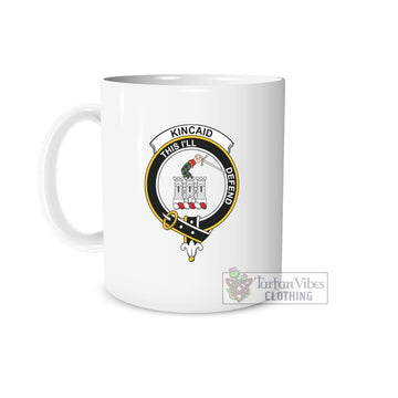 Kincaid Family Crest Ceramic Mug One Size 11oz size - 2D-tartanvibesclothing