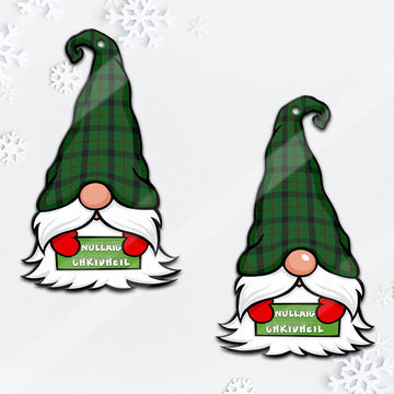 Kincaid Gnome Christmas Ornament with His Tartan Christmas Hat - Tartan Vibes Clothing