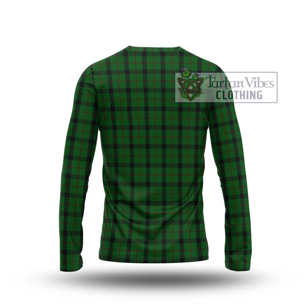 Kincaid Tartan Long Sleeve T-Shirt with Family Crest DNA In Me Style - Tartanvibesclothing Shop