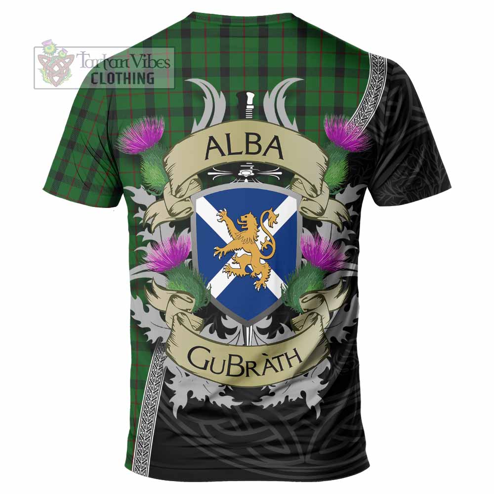 Tartan Vibes Clothing Kincaid Tartan Family Crest T-Shirt Lion Rampant Royal Thistle Shield Celtic Inspired