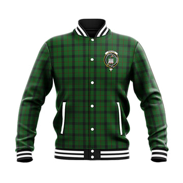 Kincaid Tartan Baseball Jacket with Family Crest