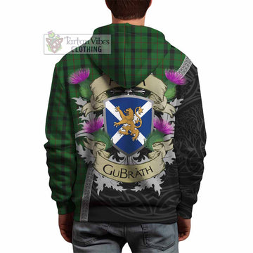 Kincaid Tartan Family Crest Hoodie Lion Rampant Royal Thistle Shield Celtic Inspired