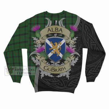 Kincaid Tartan Family Crest Sweatshirt Lion Rampant Royal Thistle Shield Celtic Inspired