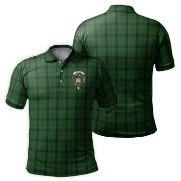 Kincaid Tartan Men's Polo Shirt with Family Crest