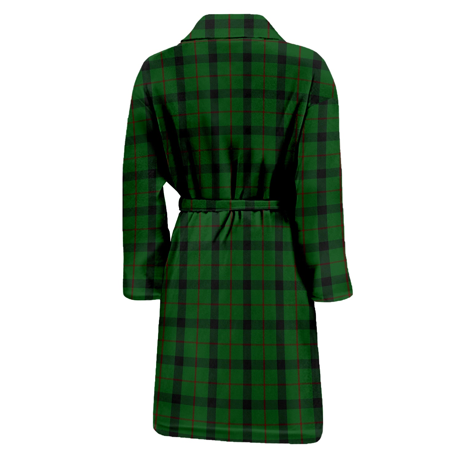 Kincaid Tartan Bathrobe with Family Crest - Tartan Vibes Clothing