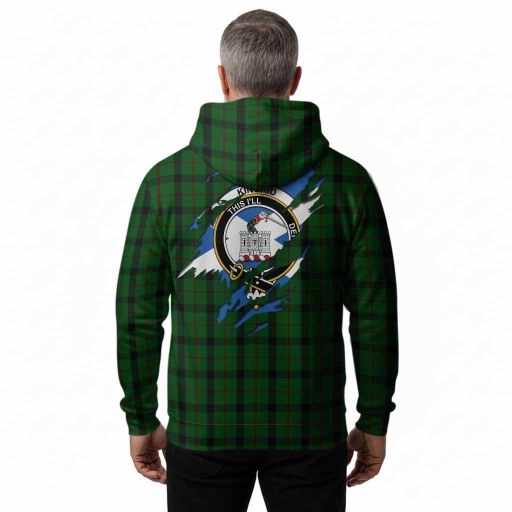 Kincaid Clan Crest In Me Tartan Hoodie Scotland Flag Style