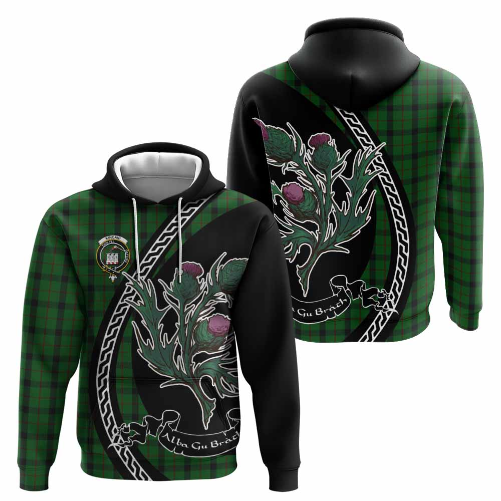 Kincaid Family Crest Tartan Hoodie Alba Thistle Inspired - Tartan Vibes Clothing