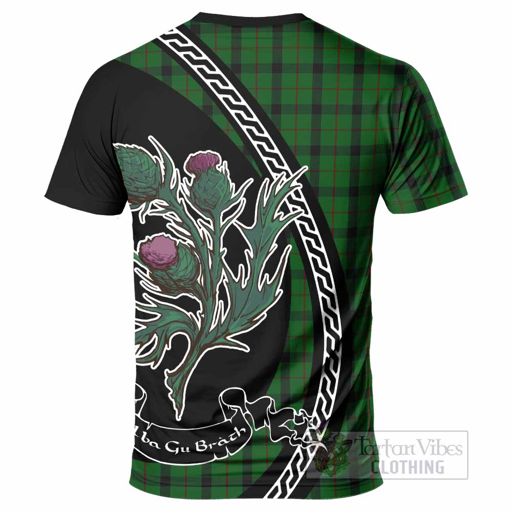 Kincaid Family Crest Tartan T-Shirt Alba Thistle Inspired - Tartan Vibes Clothing