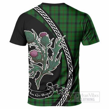 Kincaid Family Crest Tartan T-Shirt Alba Thistle Inspired - Tartan Vibes Clothing