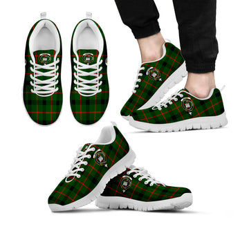 Kincaid Modern Tartan Sneakers with Family Crest