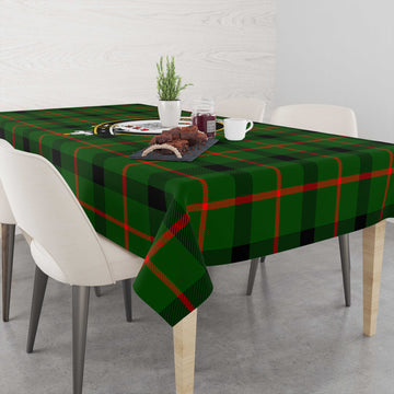 Kincaid Modern Tatan Tablecloth with Family Crest