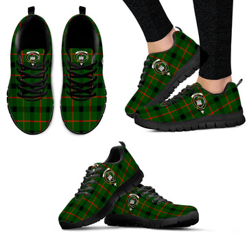 Kincaid Modern Tartan Sneakers with Family Crest
