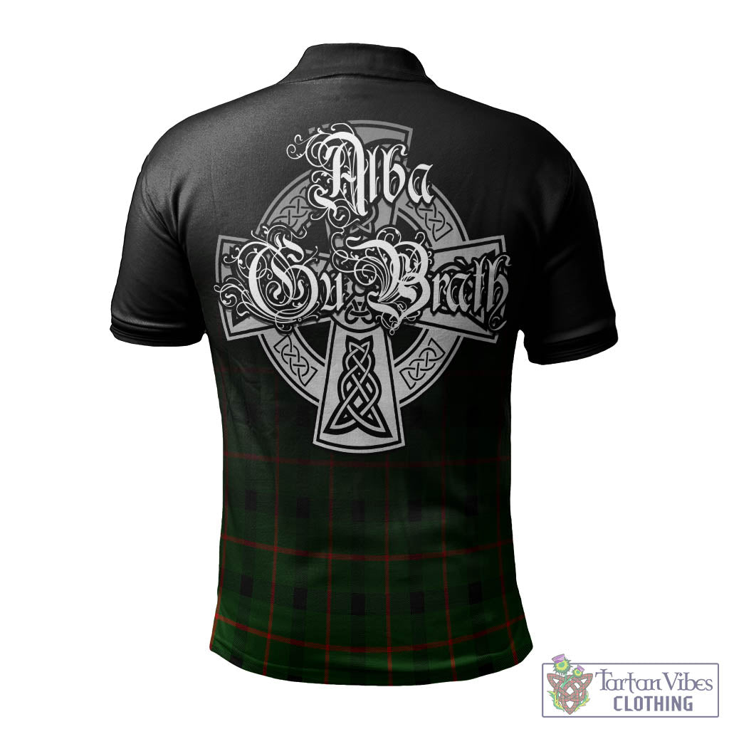 Tartan Vibes Clothing Kincaid Modern Tartan Polo Shirt Featuring Alba Gu Brath Family Crest Celtic Inspired