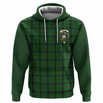 Kincaid Tartan Accent Hoodie with Family Crest