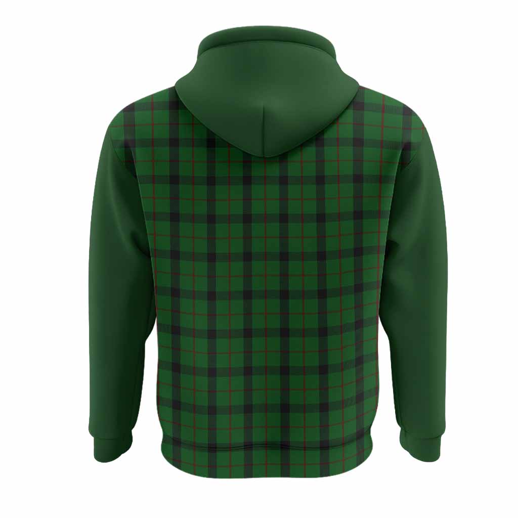 Kincaid Tartan Accent Hoodie with Family Crest