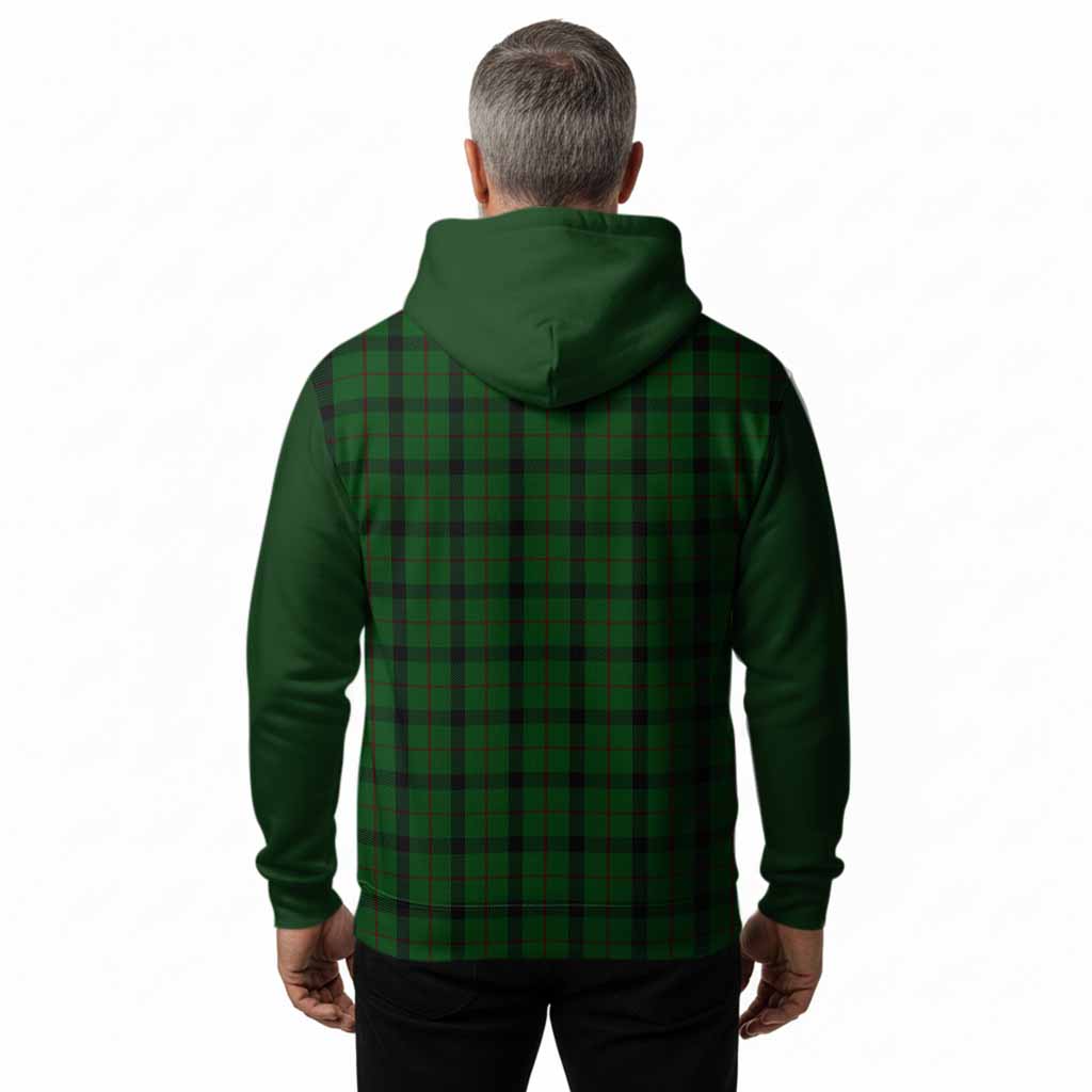 Kincaid Tartan Accent Hoodie with Family Crest