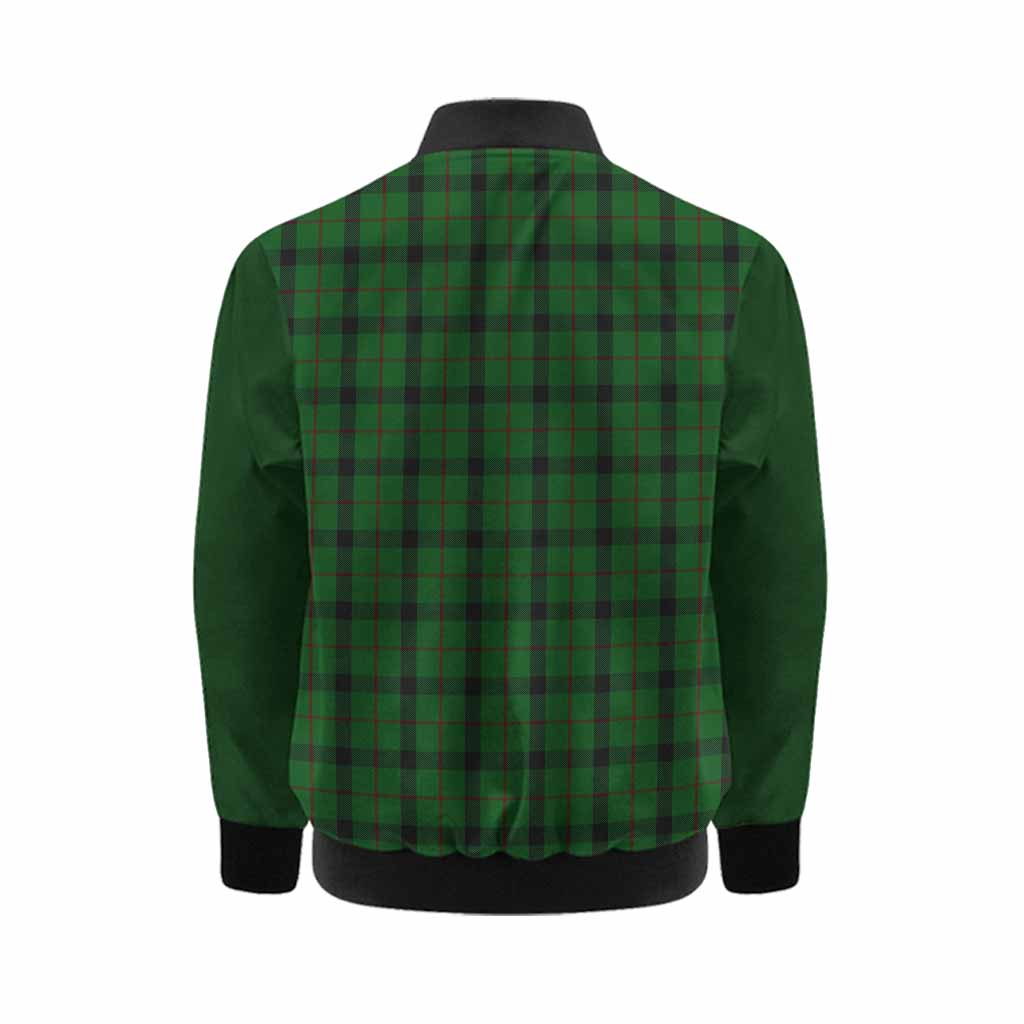 Kincaid Tartan Accent Kid Bomber Jacket with Family Crest