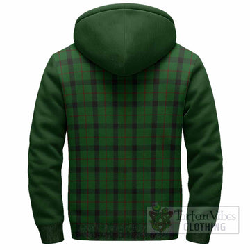 Kincaid Tartan Accent Sherpa Hoodie with Family Crest