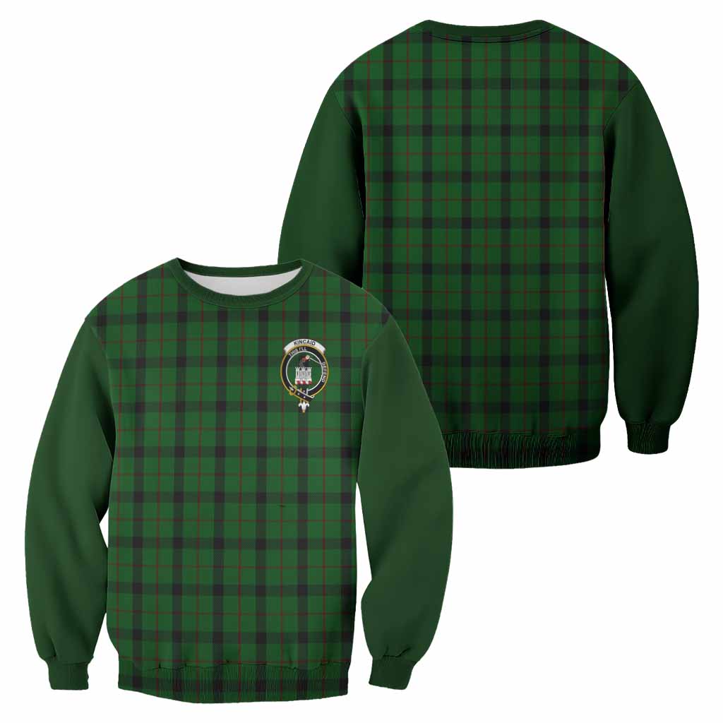 Kincaid Tartan Accent Sweatshirt with Family Crest