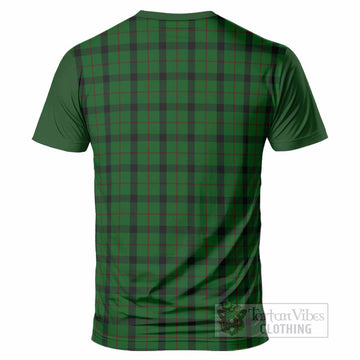 Kincaid Tartan Accent T-Shirt with Family Crest